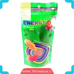 غذا رو رو آبی گرانولی ماهی آکواریوم 50 گرمی