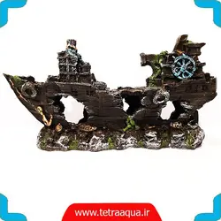 خرید انلاین و ارسال رایگان پلی استر کشتی بزرگ آکواریوم شیک و زیبا | فروشگاه آنلاین آکواریوم تترا