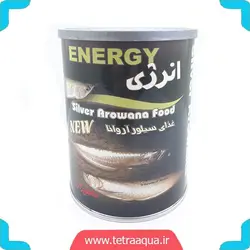 غذای خشک ماهی آکواریوم سیلور آروانا برند انرژی