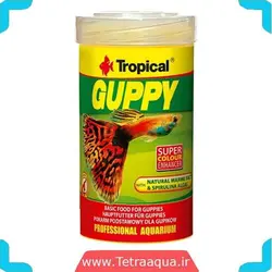 غذای ماهی گوپی تروپیکال  Guppy Tropical