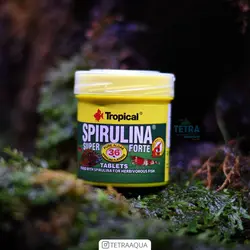 غذای ماهی  SUPER SPIRULINA FORTE TABLETES برند تروپیکال