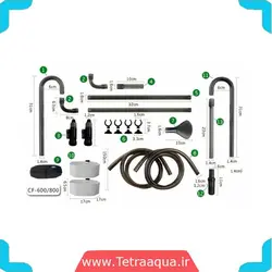 فیلتر سطلی آکواریوم آتمن مدل CF600