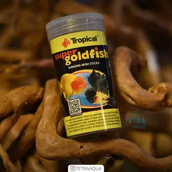 غذای ماهی سوپر گلدفیش مینی استیکز تروپیکال Super Goldfish Mini Sticks Tropical