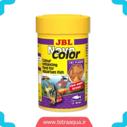غذای پولکی ماهی آکواریوم برند جی بی ال JBL NovoColor