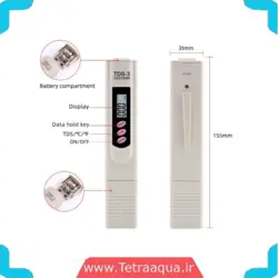 سختی سنج آب آکواریوم TDS-3