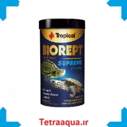 غذا لاک پشت تروپیکال Biorept Superme Young 250 ml Tropical