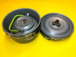 ست ظروف قابلمه کوهنوردی و کمپینگ دو نفره Campsor