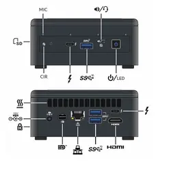 کامپیوتر کوچک اینتل NUC11PAHi3 -B