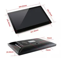 نمایشگر لمسی Waveshare 11.6 رنگی IPS لمسی خازنی 1920x1080 با ورودی HDMI دارای کاور شیشه ای تایپ H