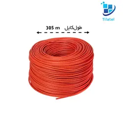 کابل شبکه نگزنس nexans Cat6 UTP CU مغزی تمام مس