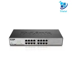 سوییچ ۱۶ پورت غیر مدیریتی و دسکتاپ دی-لینک مدل DES-1016D