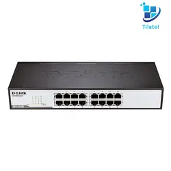 سوییچ ۱۶ پورت غیر مدیریتی و دسکتاپ دی-لینک مدل DES-1016D