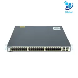 سوئیچ سیسکو مدل WS-C3750G-48PS-S