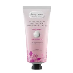 كرم مرطوب كننده دست و صورت گلاب دیپ سنس