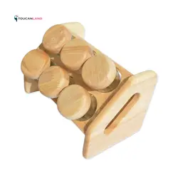 ست ادویه 6 تایی کچ چوبی لونا وود