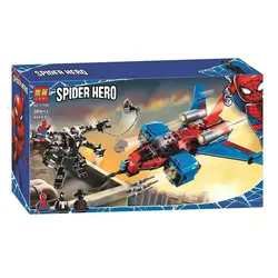 لگو نبرد جت اسپایدرمن و ربات مکانیکی ونوم - اسباب بازی توی نت