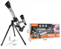 تلسکوپ نجومی دو چشمی شکستی مدل c2130 - اسباب بازی توی نت