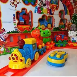 قطار موزیکال و چراغدار - اسباب بازی توی نت