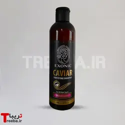 شامپو تقویت کننده عصاره خاویار EXONIC  - تریبا