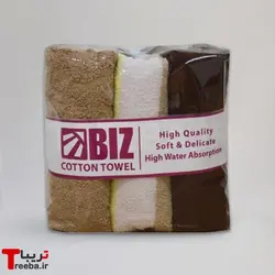 پک حوله دستی سه عددی BIZ - تریبا