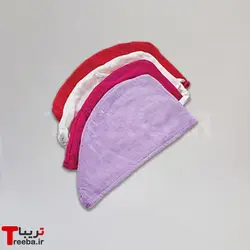 پک 4 عددی کلاه حوله‌ ای طرح هندی BIZ  - تریبا