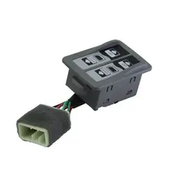 کلید شیشه بالابر جهان پارت آریا کد 140368 مناسب برای پراید صبا