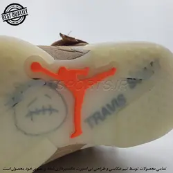 NIKE AIR JORDAN RETRO 6 TRAVIS SCOTTE (MASTER QUALLITY) نایک ایر جردن رترو 6 ترویس اسکات (مستر کوآلیتی)