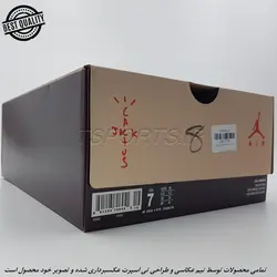 NIKE AIR JORDAN RETRO 6 TRAVIS SCOTTE (MASTER QUALLITY) نایک ایر جردن رترو 6 ترویس اسکات (مستر کوآلیتی)