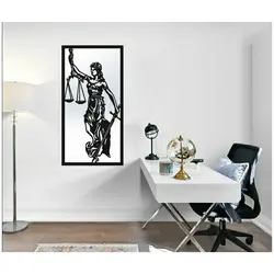 قیمت و خرید دیوار کوب فلزی مدل فرشته عدالت مستطیلی | فروشگاه وکلا