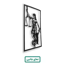 قیمت و خرید دیوار کوب فلزی مدل فرشته عدالت مستطیلی | فروشگاه وکلا