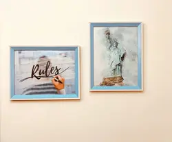 تابلو فرشته آزادی مناسب دفتر وکالت