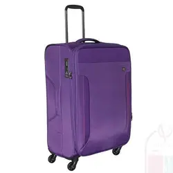 چمدان بنفش تیره برند جنوا