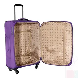 چمدان بنفش تیره برند جنوا