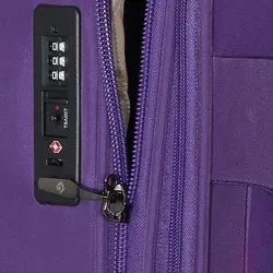 چمدان بنفش تیره برند جنوا