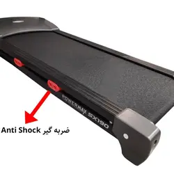تردمیل خانگی پاورمکس مدل SX190 - فروشگاه اینترنتی ورزش آزاد