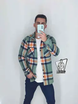 پیراهن چهارخونه پشمی کد 922 شیک و خاص در مجموعه ونوس مد