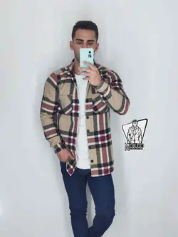 پیراهن چهارخونه پشمی کد 922 شیک و خاص در مجموعه ونوس مد