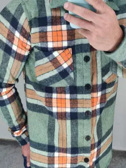 پیراهن چهارخونه پشمی کد 922 شیک و خاص در مجموعه ونوس مد