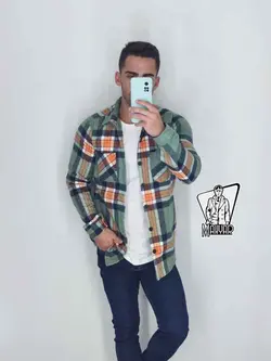 پیراهن چهارخونه پشمی کد 922 شیک و خاص در مجموعه ونوس مد