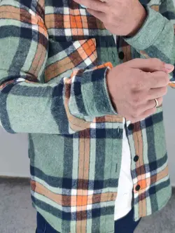 پیراهن چهارخونه پشمی کد 922 شیک و خاص در مجموعه ونوس مد