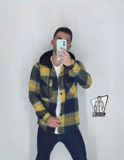 پیراهن چهارخونه کلاهدار کد 923 شیک و خاص در مجموعه ونوس مد