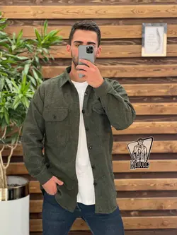 پیراهن پشمی مردانه ZARA کد 927 شیک و خاص در مجموعه ونوس مد