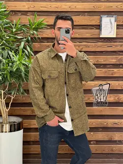 پیراهن پشمی مردانه ZARA کد 927 شیک و خاص در مجموعه ونوس مد