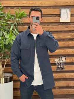 پیراهن پشمی مردانه ZARA کد 927 شیک و خاص در مجموعه ونوس مد