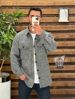 پیراهن پشمی مردانه ZARA کد 927 شیک و خاص در مجموعه ونوس مد