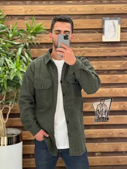 پیراهن پشمی مردانه ZARA کد 927 شیک و خاص در مجموعه ونوس مد