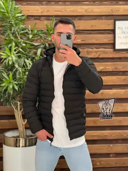 کاپشن آمبردی مشکی کد 942 درشعبه مردانه مجموعه انلاین ونوس مد