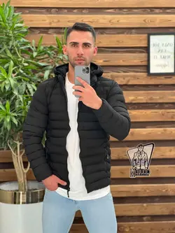 کاپشن آمبردی مشکی کد 942 درشعبه مردانه مجموعه انلاین ونوس مد