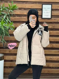 کاپشن سیلیکونی آستین زیپ کد 2151 شیک وخاص در مجموعه ونوس مد