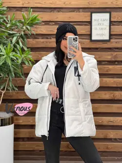 کاپشن سیلیکونی آستین زیپ کد 2151 شیک وخاص در مجموعه ونوس مد